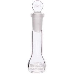 Cole-Parmer elements Volumetric Flask, Glass, with PE Stopper, 20 mL, 2/pk