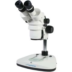 Cole-Parmer Stereozoom Trinocular Microscope, 50x max magnification, 110-220 VAC