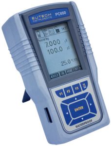 Waterproof CyberScan PC 650 pH/mV/Ion/Conductivity/TDS/Resistivity/Salinity Meter with