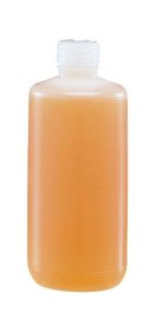 HDPE 125 ml Sample Bottle with lid, high density polyethylene