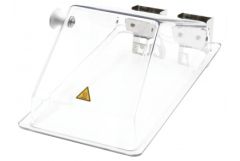 Lift-up bath cover for PURA 4 transparent