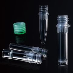 Conical Screw Cap Microtubes, 2.0ml, Polypropylene, Non Sterile, without cap,