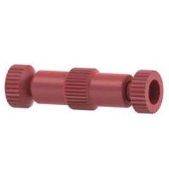 Idex P-771 High-Pressure MicroTight Union Assembly, True ZDV, PEEK, 1/32in OD Tubing, 6-32 Coned