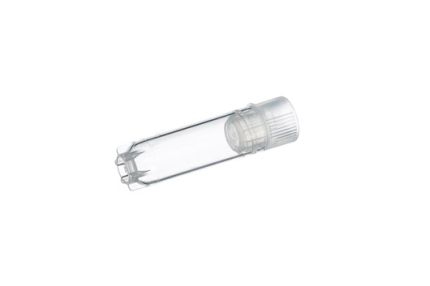 Cryo.S, 1.8-2.0ml, PP, round bottom, internal thread, natural screw cap,