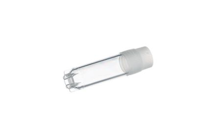 Cryo.S, up to 2.2ml, PP, round bottom, external thread, natural screw cap,