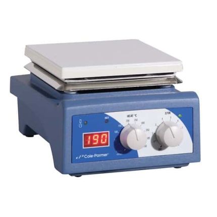 Cole-Parmer Stirring Hot Plate Ceramic Analog 230V 12inX12in