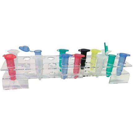 Argos Technologies Microcentrifuge Tube Rack, 5 mL, 20 Place, 1/Ea