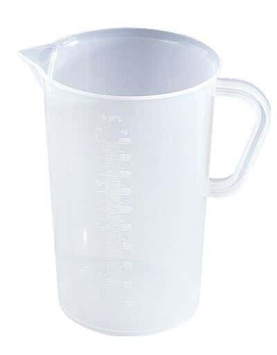 Beaker W/Handle PP 3000ml