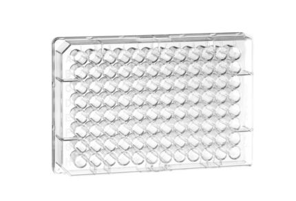 96 well ELISA microplate, PS, F-bottom, microlon 200 med binding, clear color
