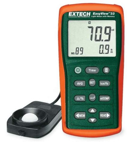 Easyview Light Meter with Memory