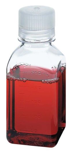 Bottle,NM,Square,PC 250ml 6/pk