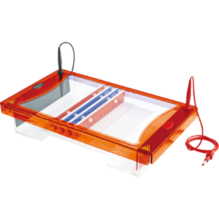 Maxi 20x25cm UV Tray, 2x20 sample, 1mm thick combs,