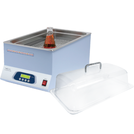 Stirring Water Bath (20L) with 3 built-in stirring mechanisms, lid included