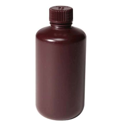 Bottle Narrow-Mouth Amber 1000ml 24/pk