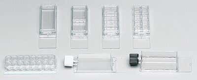 Chamberslide Glass 2well 16/pk