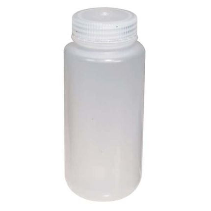 Bottle Wide-Mouth HDPE 60ml 12/pk