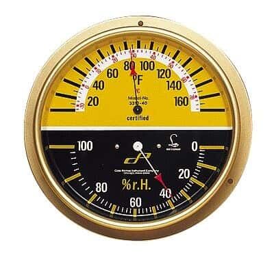 Thermohygrometer Dial F/C