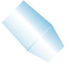 Idex F-142 High-Pressure Replacement Ferrule, FingerTight, PEEK, 1/16in OD Tubing, 10-32 Coned, 1/EA