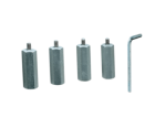 Adaptor for 1-l-bottles (Set of 4) (Reax 20)