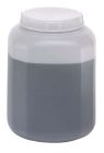 Bottle Wide-Mouth High-Density Polyethylene 5000ml