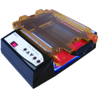 Electrophoresis gel tank for SafeBlue System (w/o amber filter lid & red/black cables)/unit