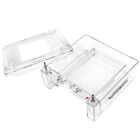 Transparent Mini Horizontal Electrophoresis System (Brand: Major Science)