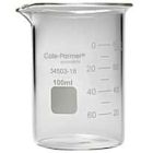 Cole-Parmer elements Plus Griffin Low-Form Beaker, Glass, 100 mL, 12/pk