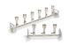 3-place Manifold Stainless Steel 1/pk