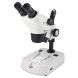 Stereozoom Binocular Microscope with Halogen Incident and Transmitted Illuminators