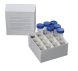 Superior White Coated Freezer Pack for 50ml Tubes, 16-well divider, 5 Pcs/Strip