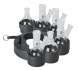 Package Heat-On Multi-Well. Multi-Well holder, Inserts for 25 ml, 50 ml and 100 ml (2 each)
