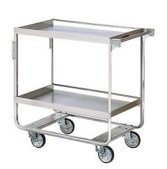 Hvy Dty Cart SS 2 Shelf