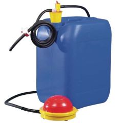 Burkle, Inc. 5000-3012 Foot-Operated Dispensing Pump w/ Hose, PP/PVC, 12 LPM, 27.5in L inlet, 1/ea