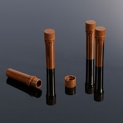 Self-Standing Tube Amber Colour, 2.0ml, Polypropylene, Non-Sterile, without caps, 500 Pcs/Bag