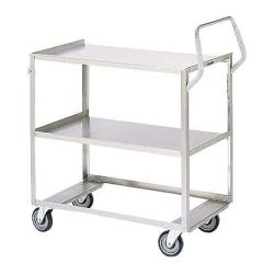 Cart SS 2 Shelf 21in x 35in