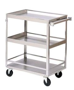 Cart W/Rails SS 24in X 15.5in