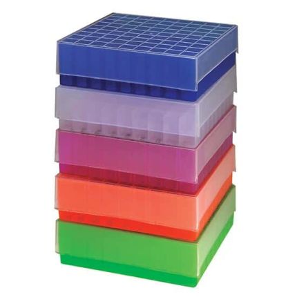 Freezer Boxes 81-Place Blue 5/Pk