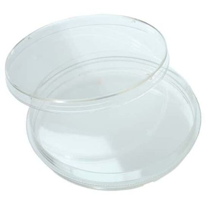 CELLTREAT Scientific Products 229692 Heavy-Duty Sterile Petri Dishes with Grip Ring,100x15mm,300/cs