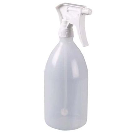 Burkle Spray bottle with trigger sprayer, 250 ml, 1.2 mL + .1 spray