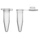 Cole-Parmer Microcentrifuge Tubes, Click Close 1.5 ml, Polypropylene, HT, 1000/pk