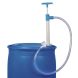 Burkle 5600-0502 Hand-Operated Barrel Pump, Polypropylene, Tubing with Stopcock, 200 ml/stroke