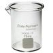 Cole-Parmer elements Plus Griffin Low-Form Beaker, Glass, 10 mL, 12/pk