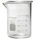 Cole-Parmer elements Plus Griffin Low-Form Beaker, Glass, 50 mL, 12/pk