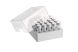 Storage Box 5 × 5, freezer box, for 25 tubes 5 mL screw cap, height 76 mm, 3 in, polypropylene, for freezing to -86 °C, autoclavable, with lid and alphanumeric code (2pcs/pk)