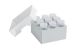 Storage Box 3 × 3, freezer box, for 9 tubes 25 mL, height 89 mm, 3.5 in, polypropylene, for freezing to -86 °C, autoclavable, with lid and alphanumeric code (2pcs/pk)
