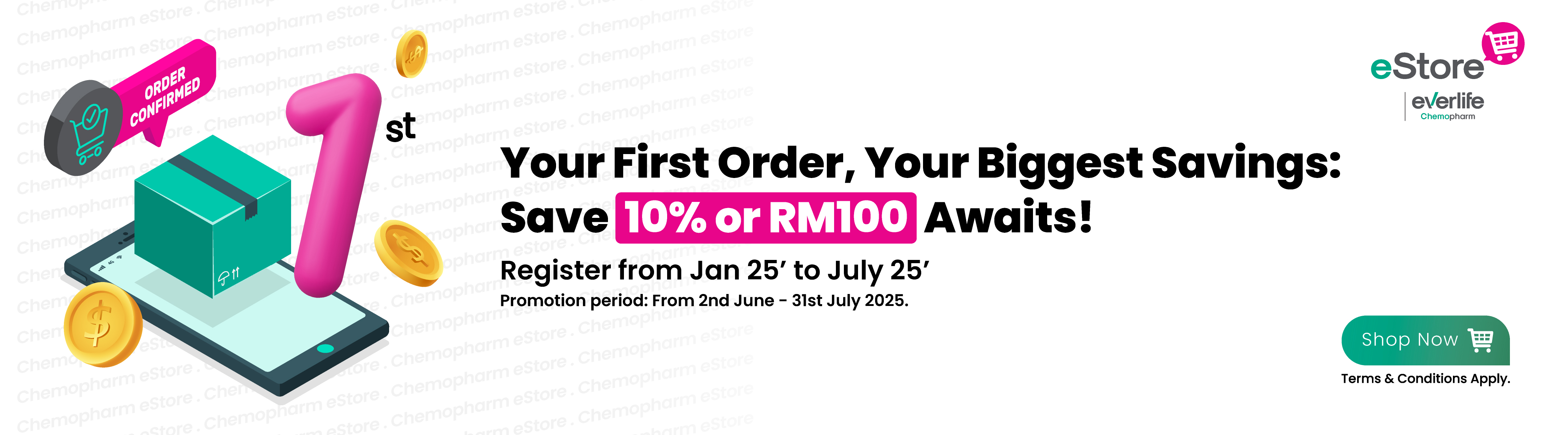 First Purchase Discount 